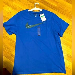 Blue Nike tee XL